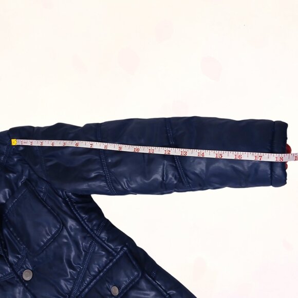Tommy Hilfiger Big Kids NavyBlue Double Layer Puffer/Quilted Winter Jacket S8/12 - Picture 16 of 16